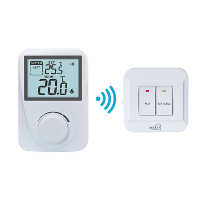 Riseem RF868 Mhz Heiz- und Gasboilerraum Nicht programmierbarer drahtloser RF-Thermostat / drahtloser digitaler Raumthermostat