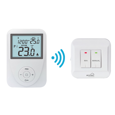 Riseem 230V 7 Tage Programmierbarer Weißgaskessel Thermostat mit digitaler LCD-Anzeige