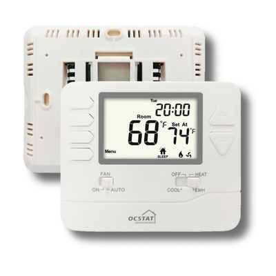 Weißer Farbhaushalts-multi Stadiums-Wärmepumpe-Thermostat mit CER RoHS-Standard