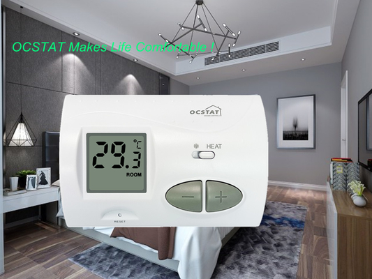Riseem Weiße Farbe Nicht programmierbarer Thermostat für Heizung und Kühlung