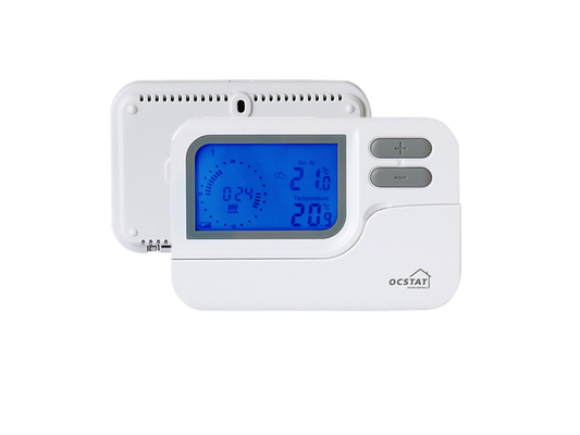 Riseem House Fußbodenheizung Raumthermostat / drahtlose RF Programmierbar LED Raumtemperatur Thermostat