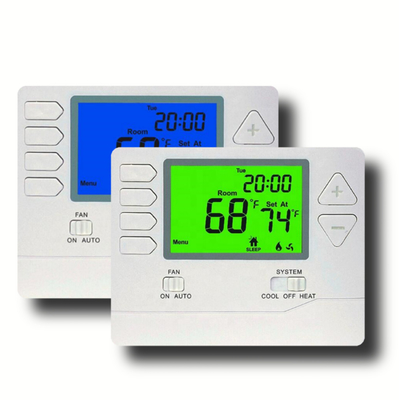Multifunktions-HVAC-Hotelzimmer-Thermostat mit Fingerspitzentablett-einfacher Operation