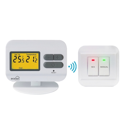 Drahtloser batteriebetriebener Raum-Thermostat für Boden-Heizung Soem-ODM