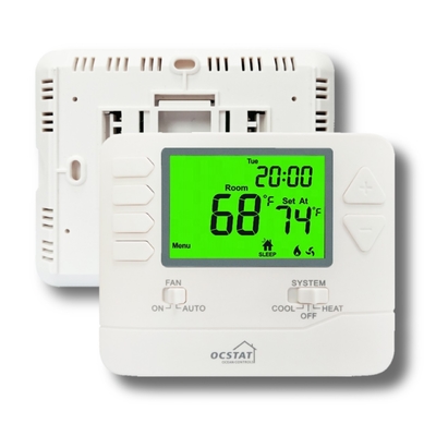 24V 50/60 Hz multi Stadiums-wöchentlicher programmierbarer Thermostat für Bodenheizung