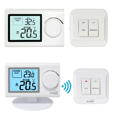 Fern-Sensor-drahtloser Raum-Thermostat-einfache Installation Rfs 868mhz