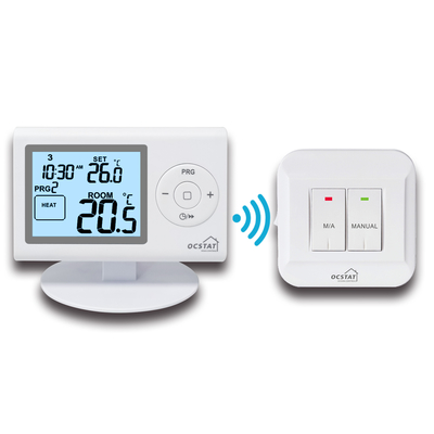 Drahtloser Raum-Thermostat LCD-Anzeigen-Relais Omron für Temperaturüberwachung