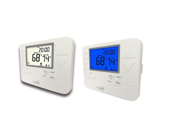 Thermostat LCD-Anzeigen-Wärmepumpe-multi Stadium HVAC-24V