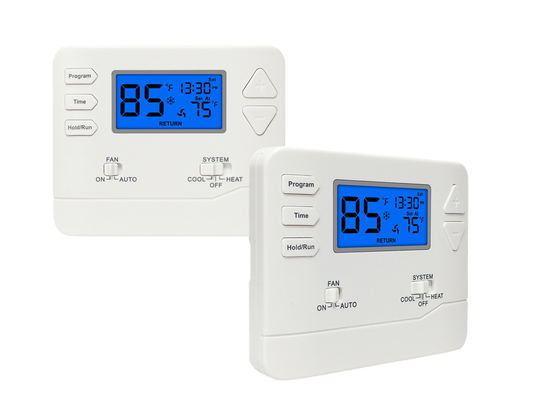 Riseem LCD-Bildschirm Digitales Raumthermostat Elektronische programmierbare Heiztemperaturregler