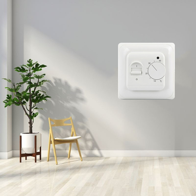 Wasser AC Digital Heizung Elektronisches Raumthermostat in Weiß