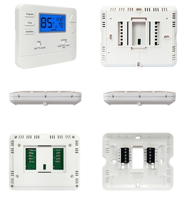 2 Heat/2 Cool 7-Tage- oder 5/1/1-Elektro- oder Gas-konfigurierbarer programmierbarer Thermostat STN615 mit blauer Hintergrundbeleuchtung und PC ABS IP20