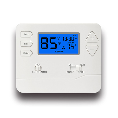 2 Wärme / 1 Kühlung 0,5°C Genauigkeit 24V digitaler nicht programmierbarer Aufstiegsthermostat für Wärmepumpe