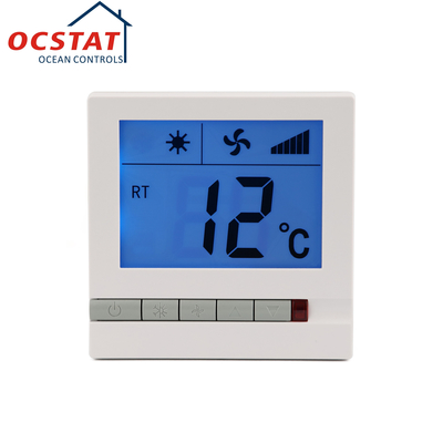 nicht programmierbarer PC Ventilatorkonvektor-Einheits-Thermostat DER ABS-230V