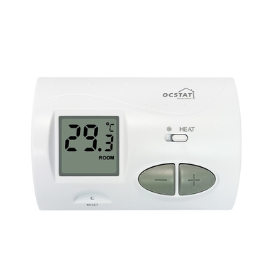 Riseem-Schaltfläche ABS nicht programmierbarer Thermostat für Fußbodenheizung