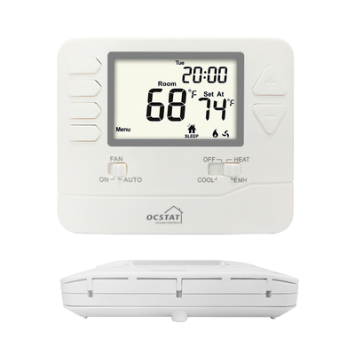 Hvac-Thermostat 24VAC Genauigkeit 1°C ULs nicht programmierbarer für Hotel