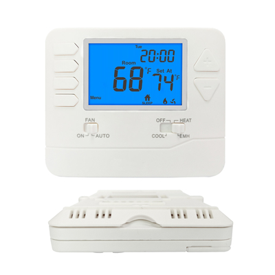 ABS-PC LCD zeigen Digital-Raum-Thermostat 24VAC an