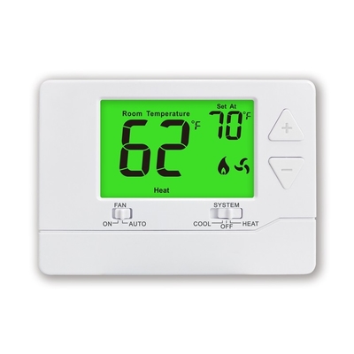 Nicht programmierbarer Wärmepumpenthermostat für Zuhause mit bis zu 2 Heiz- und 2 Kühlstufen STN3002