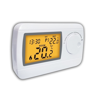 Riseem ABS Gasboiler Drahtgebundener Digitaler Raumthermostat Programmierbar für HVAC-System