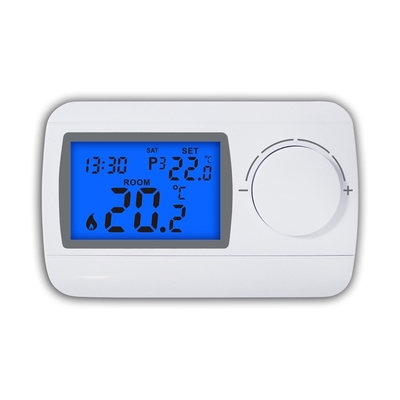 Riseem 230V 7 Tage Programmierbarer Gaskesselraum Thermostat Heizung und Kühlung
