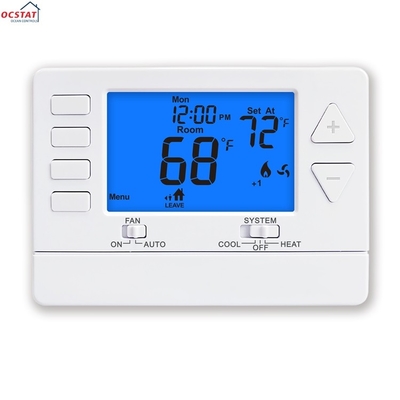 Riseem ABS 24V Programmierbarer Mehrstufen-Bester Heimthermostat für Klimaanlagen