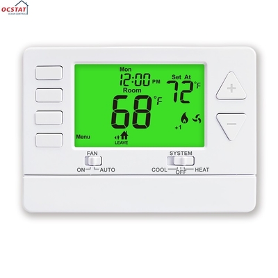 Riseem Digitale LCD-Batterie 24V Elektronischer Raum 7-Tage-Programmierung Thermostat zur Temperaturkontrolle