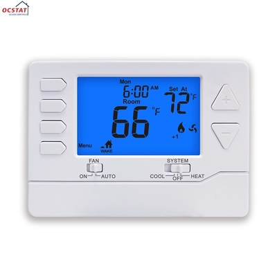 Riseem ABS 24V 7 Tage Programmierbarer Smart-Raumthermostat mit LCD-Display