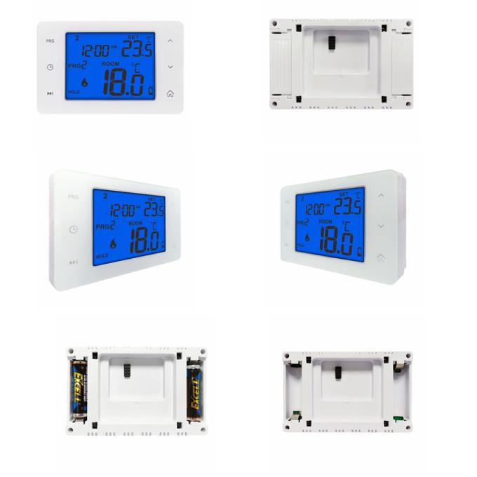 Noten-Knopf-Anzeigen-Digital-Wärmepumpe-Thermostat mit Batterie der Größen-2*Aaa